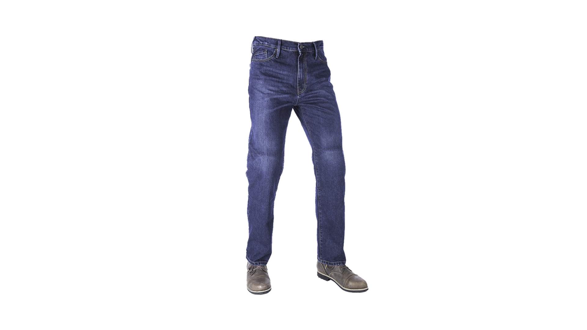 OXFORD Original Approved Jeans volný střih kalhoty pánské sepraná modrá světle modrá 38/32