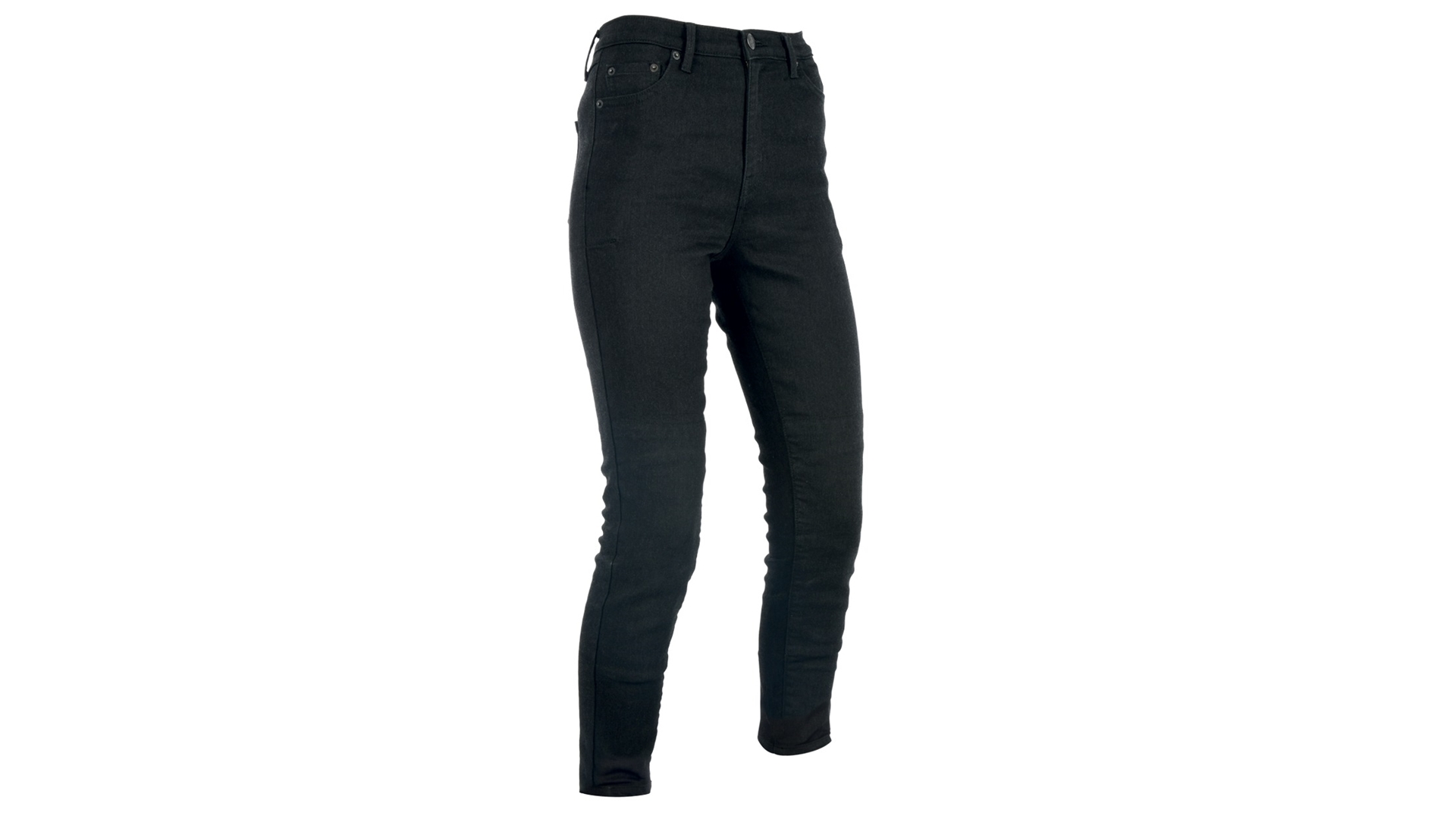 OXFORD ORIGINAL APPROVED JEGGINGS AA ZKRÁCENÉ kalhoty dámské legíny s Kevlar® podšívkou černá černá 12