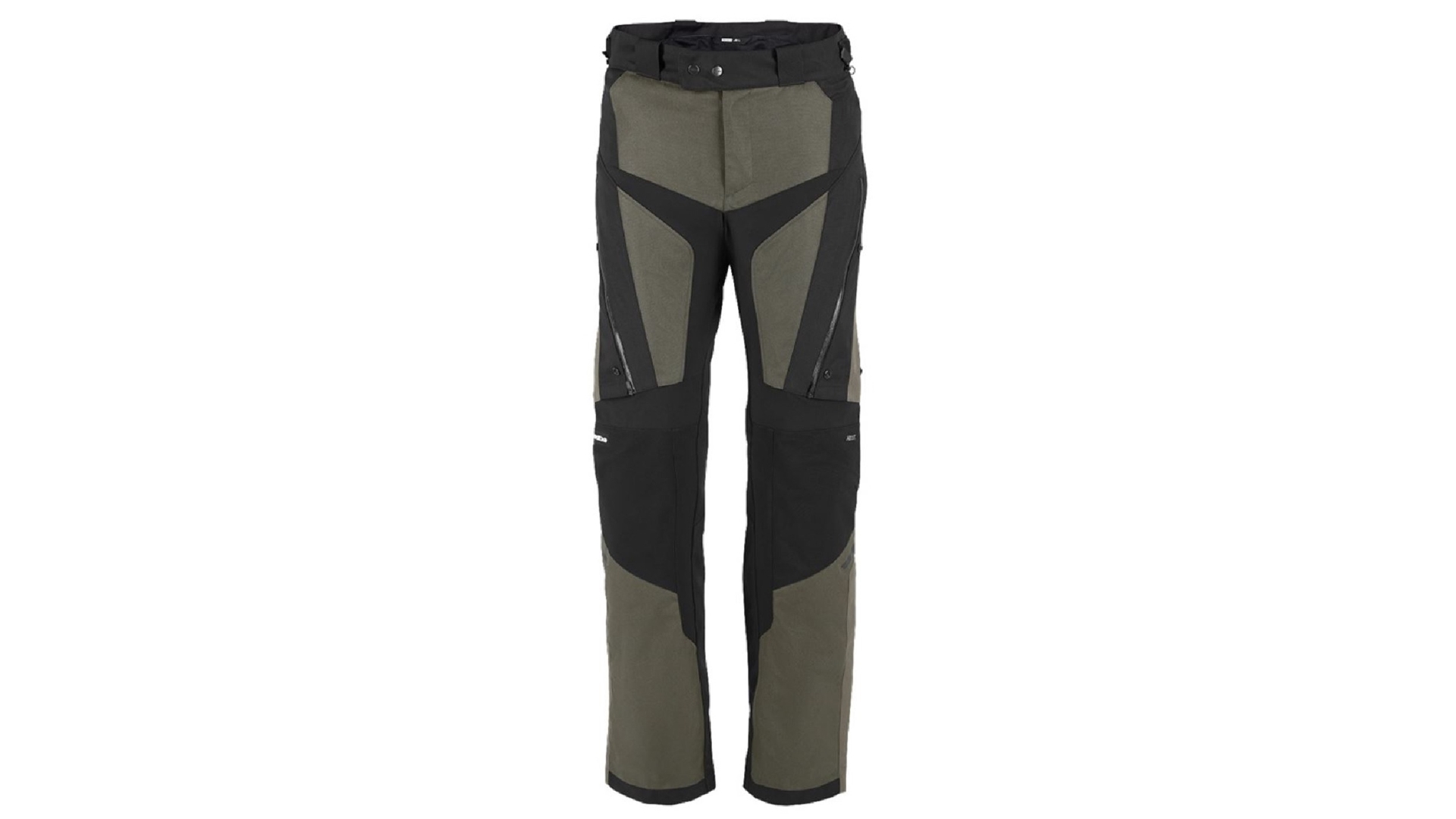 SPIDI 4SEASON EVO PANTS kalhoty černá/vojenská zelená černá/zelená 2XL