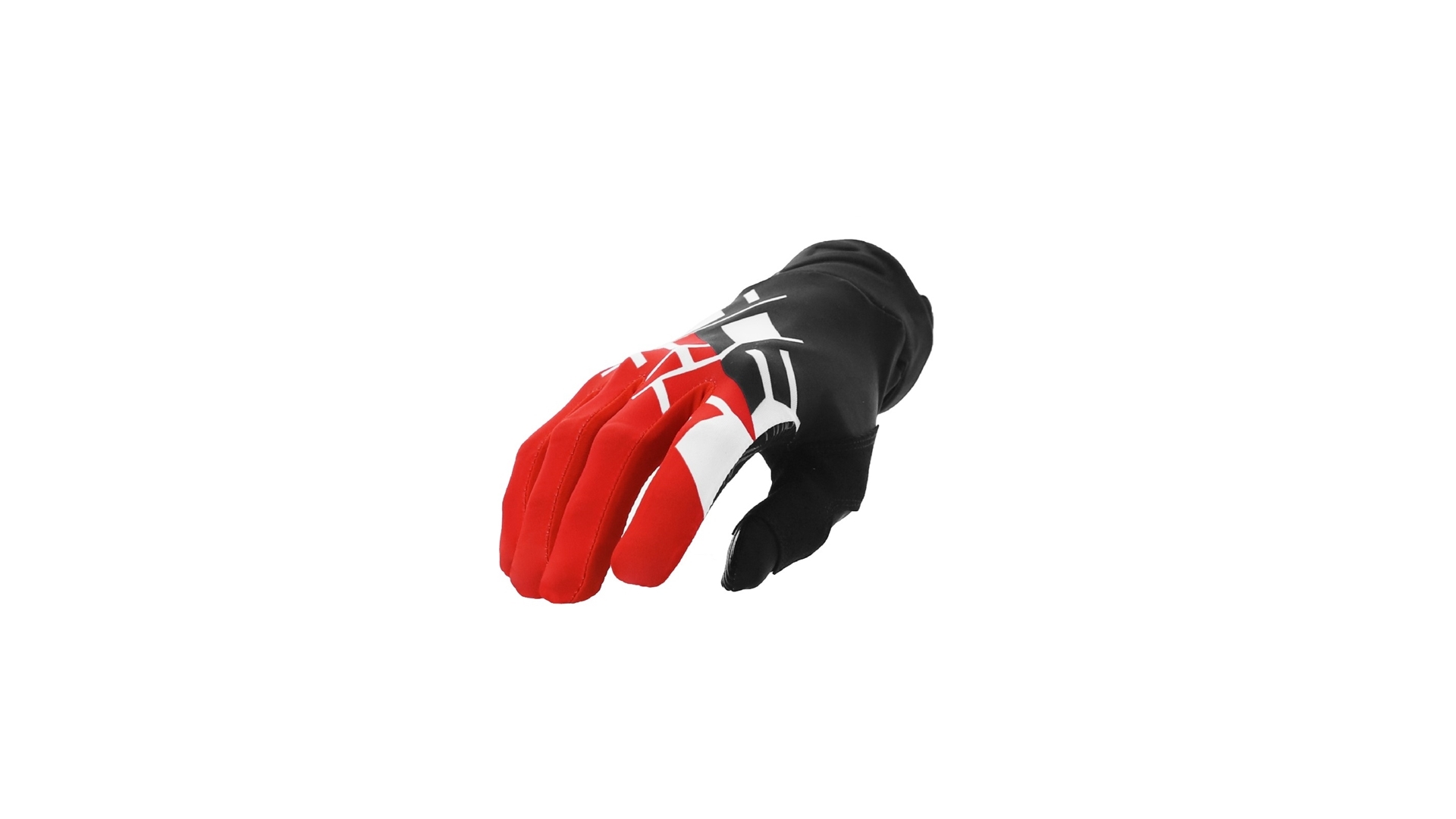 ACERBIS MX LINEAR motokrosové rukavice, červená/černá červená/černá 2XL