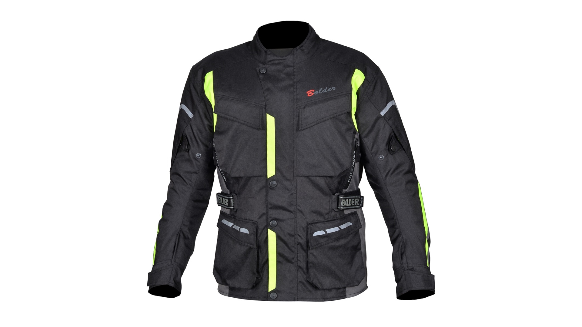 BOLDER 549 Bunda Enduro černá/fluo žlutá černá/žlutá 2XL