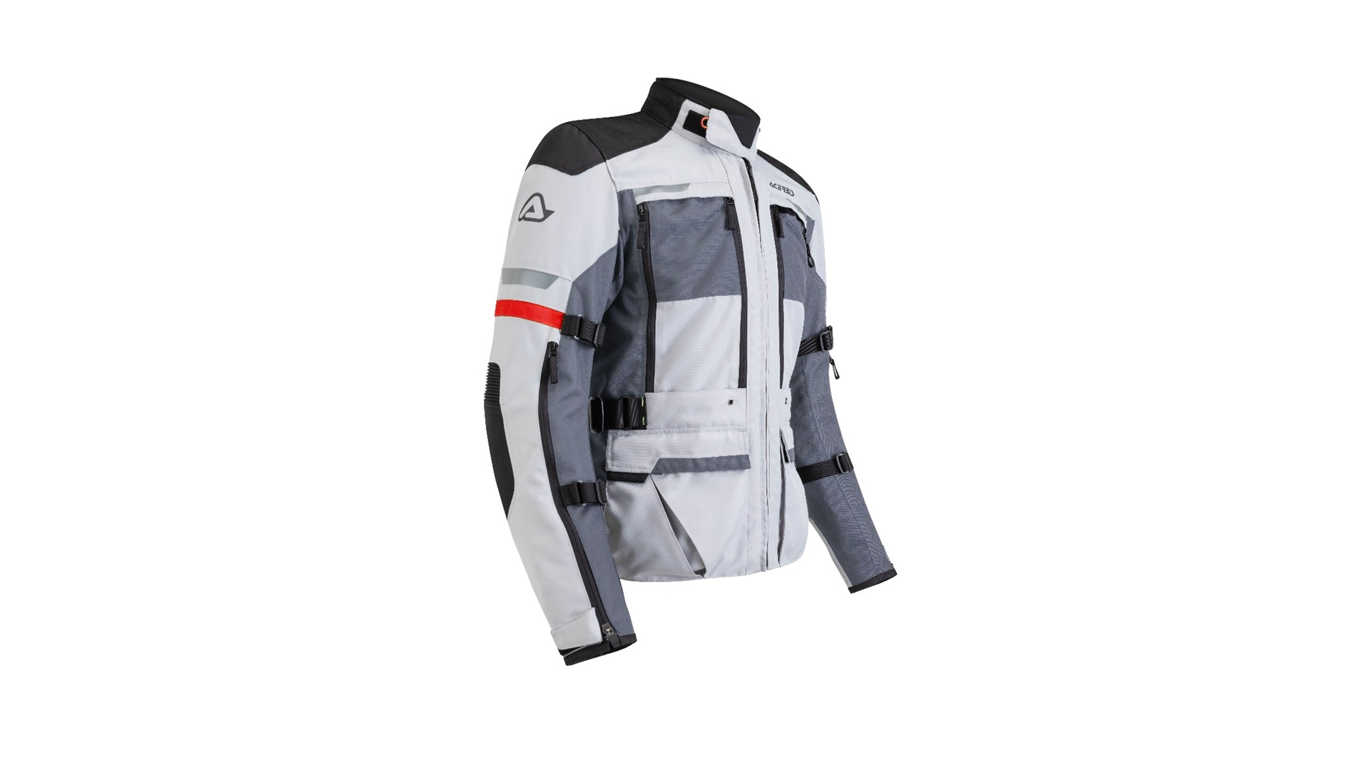 ACERBIS X-TOUR bunda bílá/šedá bílá/šedá 2XL