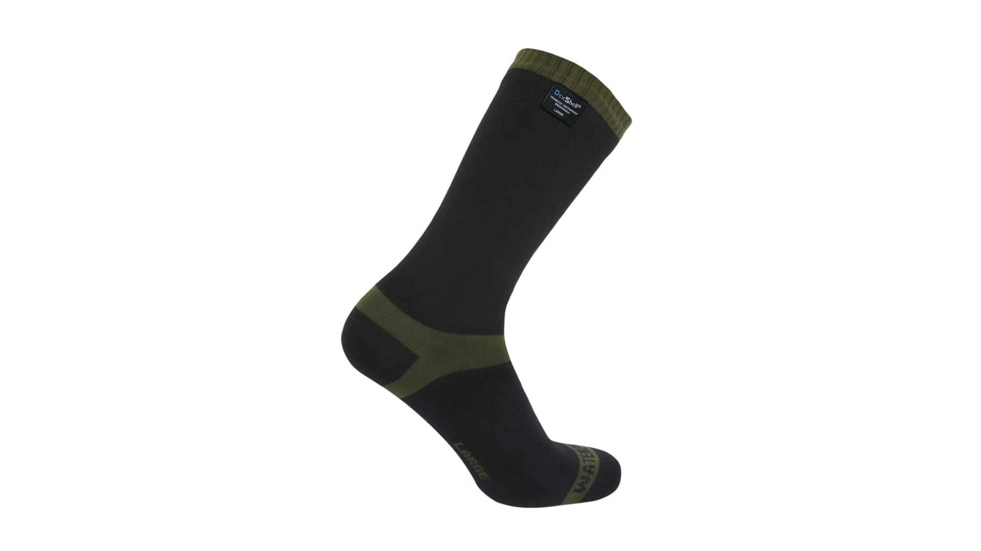 DexShell Trekking Sock Olive Green zelená L