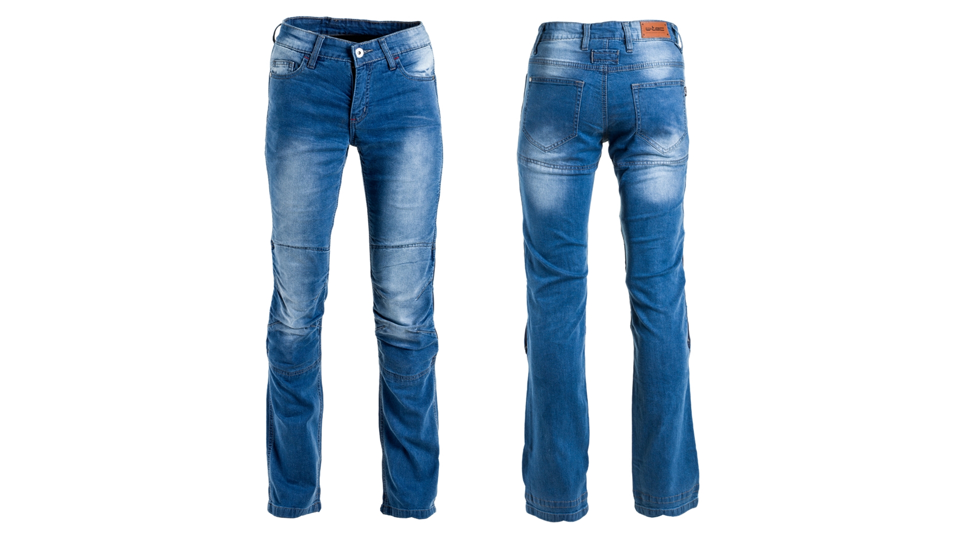 W-TEC Lustipa Dámské moto jeansy modrá 2XL