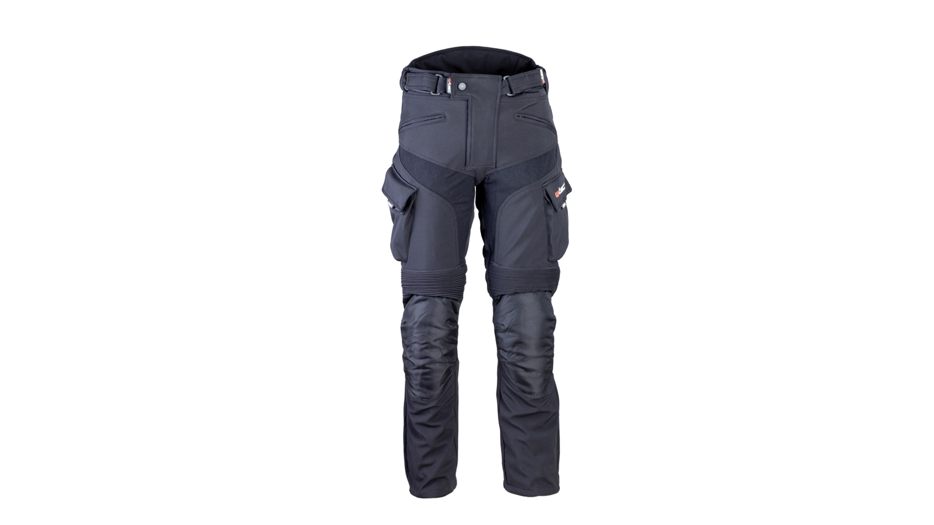 W-TEC Erkalis GS-1729 Pánské softshellové moto kalhoty černá 4XL