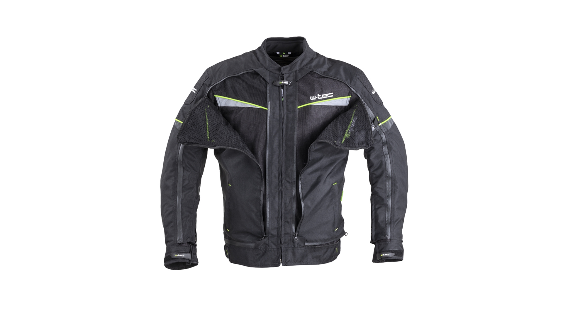 W-TEC Progair Pánská moto bunda černá 3XL