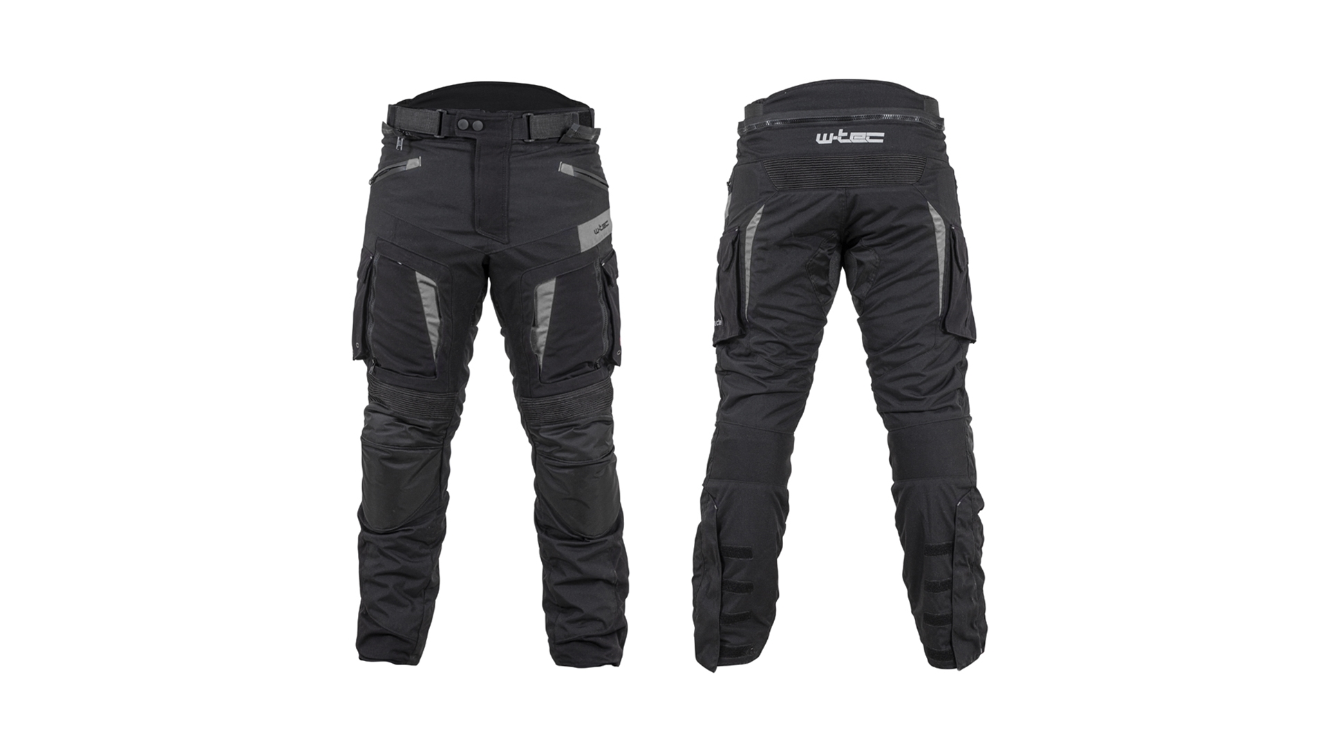 W-TEC Aircross Moto kalhoty černá/zlatá 6XL černá/zlatá 6XL