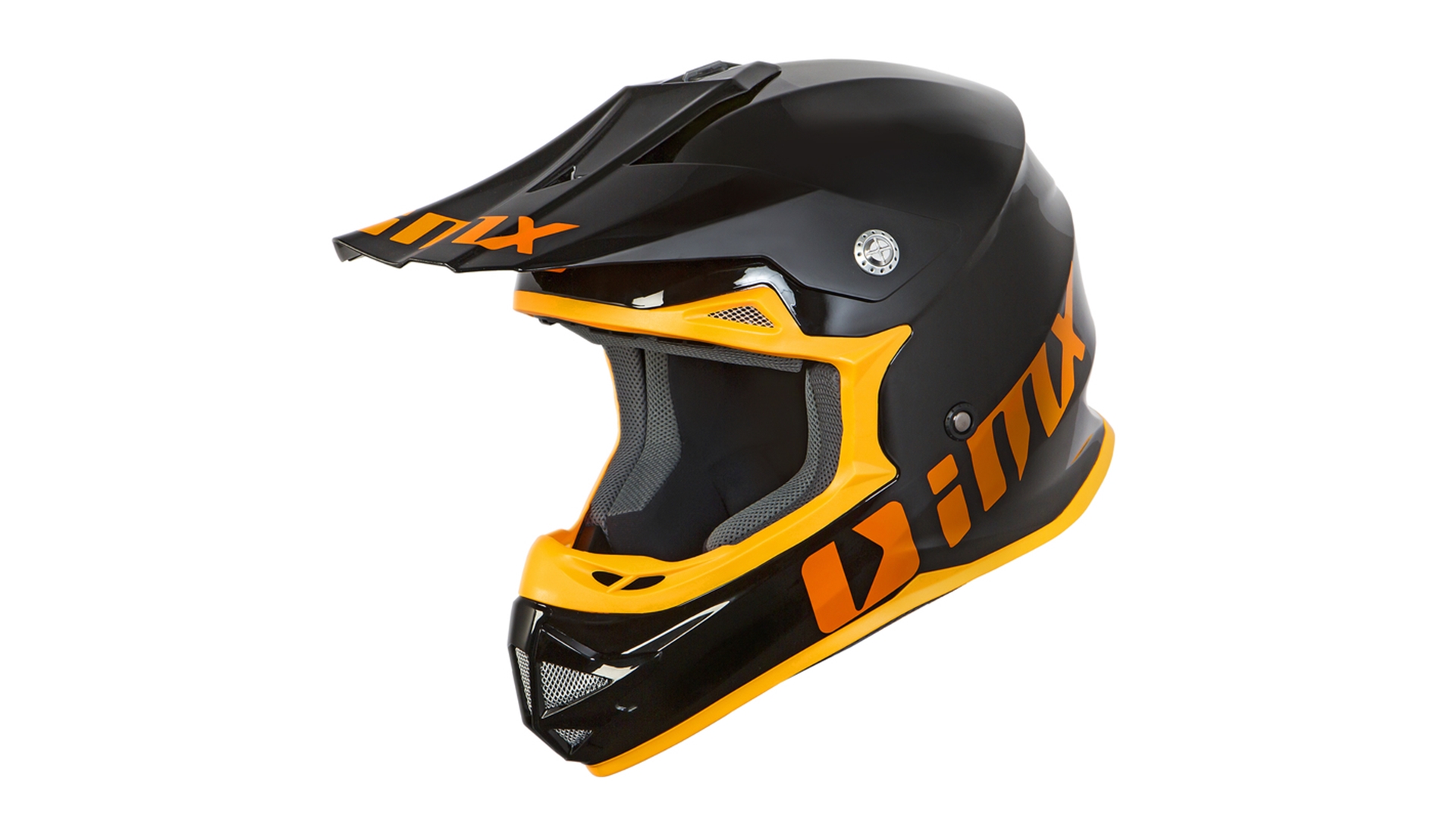 iMX FMX-01 Motokrosová helma černá/oranžová XS