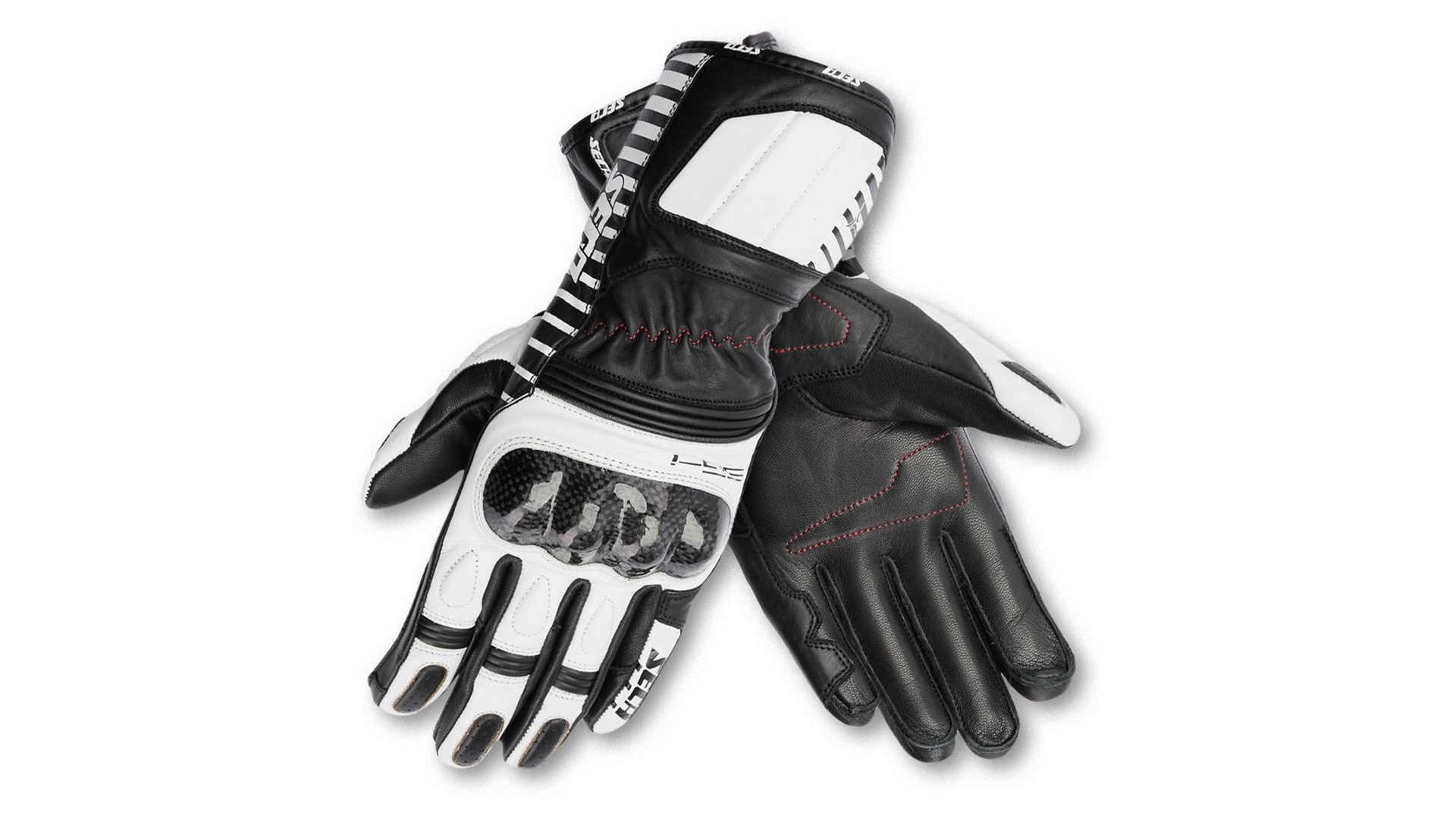 SECA Mercury IV Moto rukavice černá/bílá M
