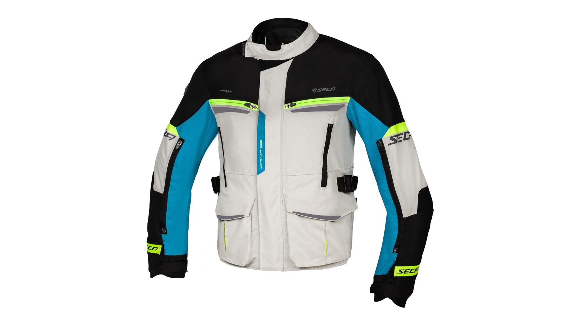 SECA Compass Moto bunda černo/šedo/modrá černá/šedá/modrá 2XL