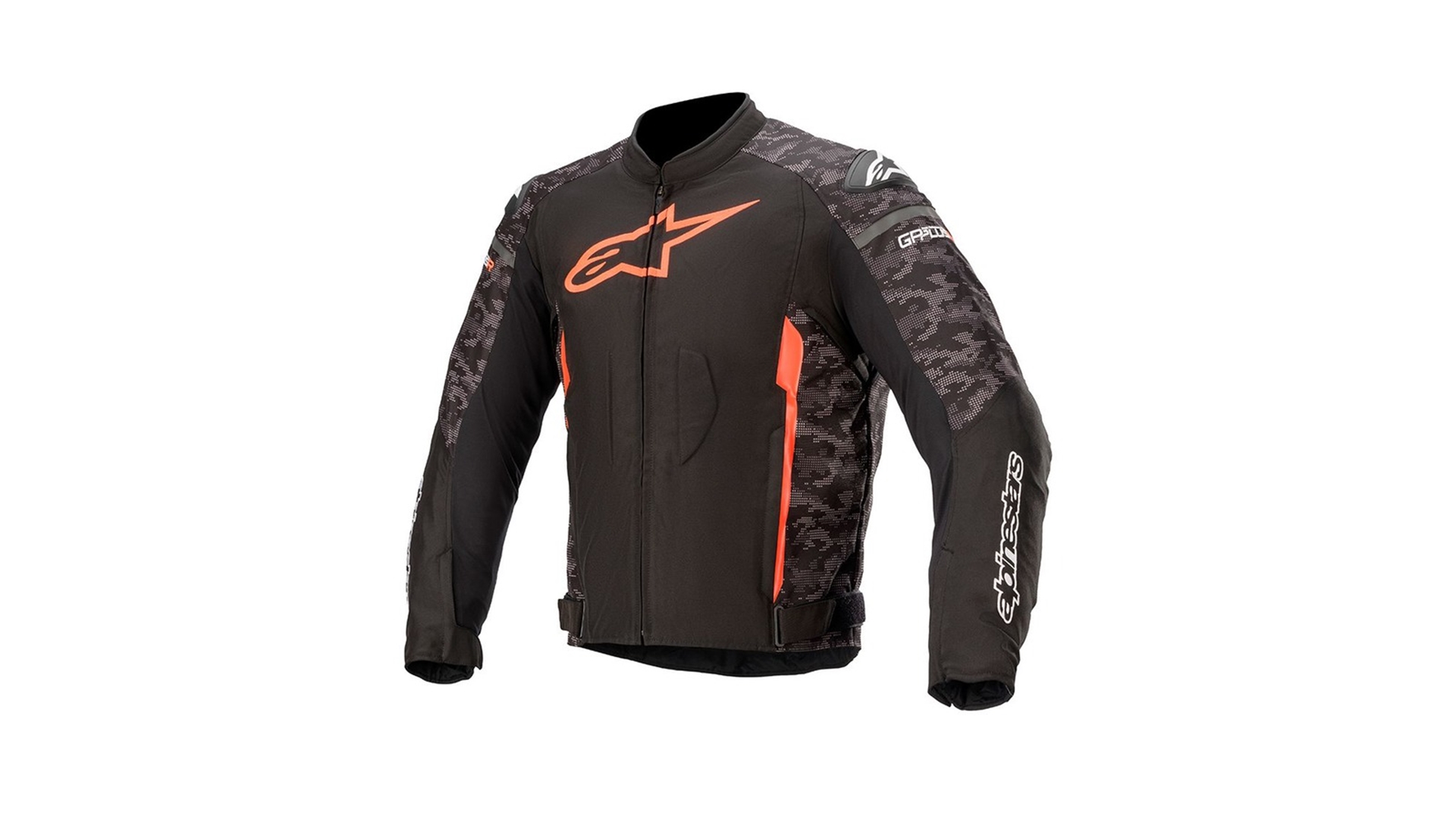 ALPINESTARS T-GP PLUS R V3 bunda černá/maskáčová/červená 4XL