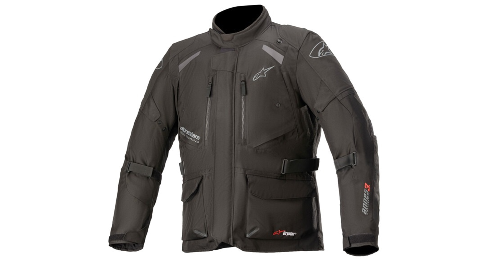 ALPINESTARS ANDES DRYSTAR, TECH-AIR 5 kompatibilní, bunda černá 2XL