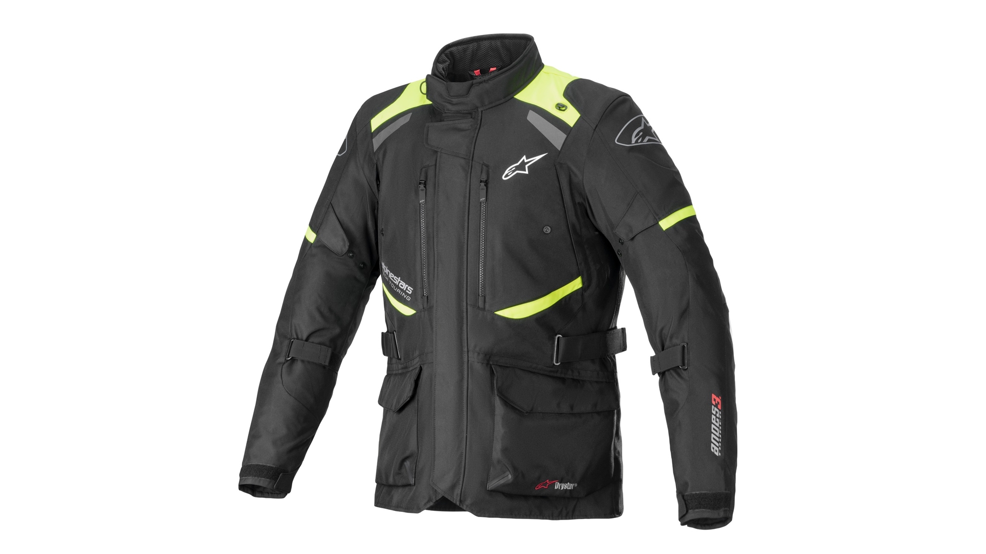 ALPINESTARS ANDES V3 DRYSTAR bunda černá/žlutá 2XL