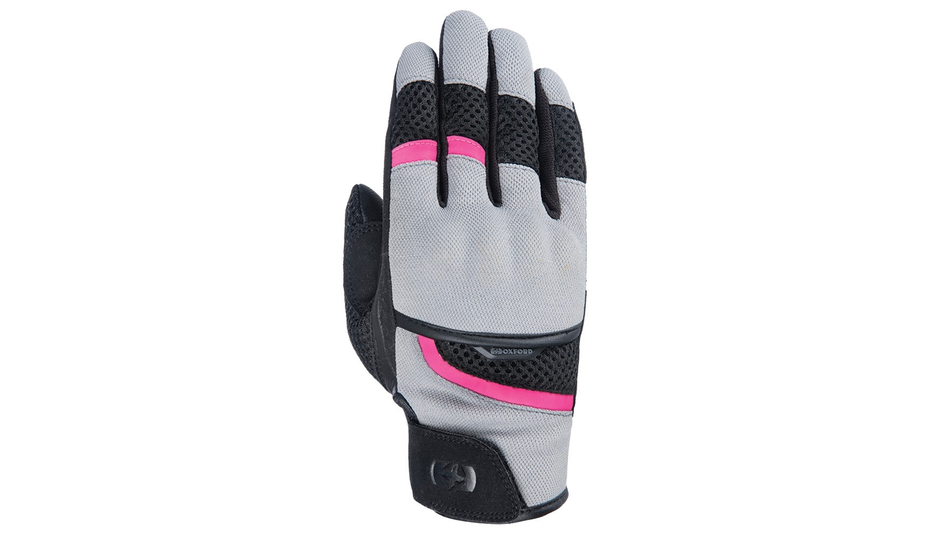 OXFORD BRISBANE, dámské rukavice (šedá/růžová/černá) šedá/růžová/černá XL