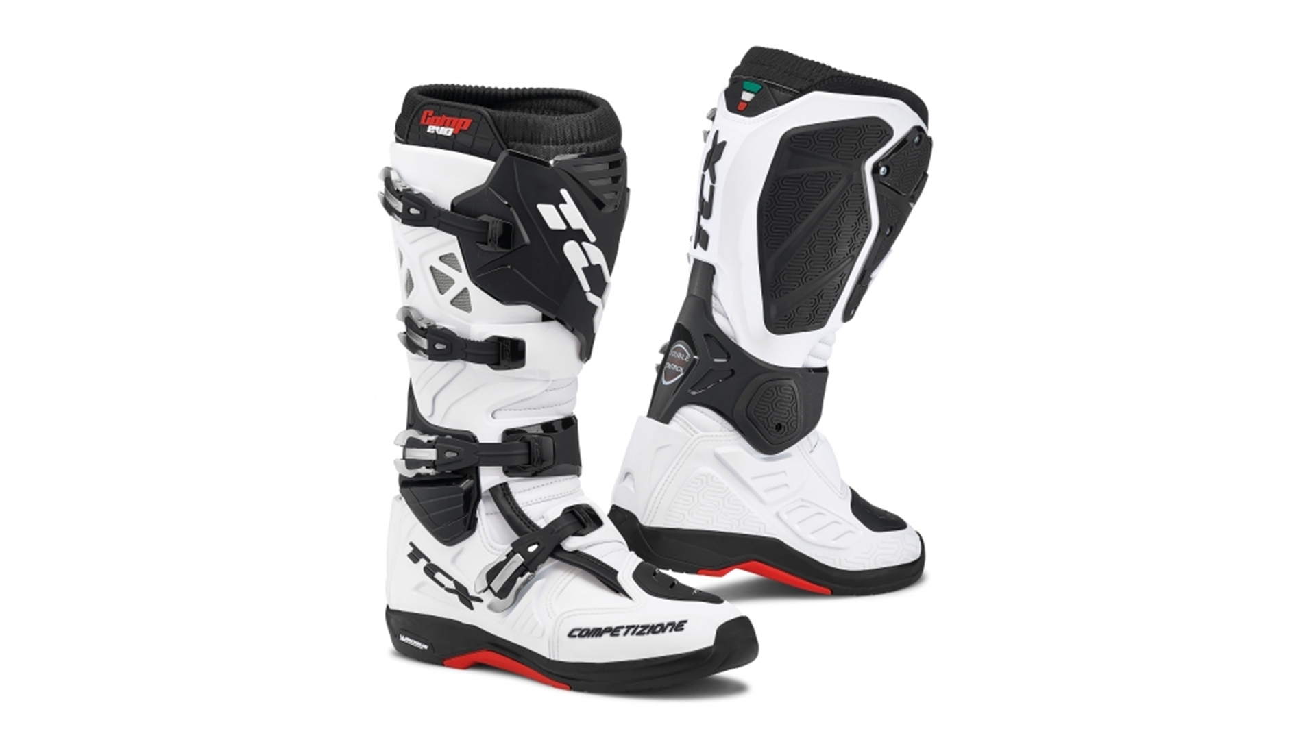 TCX COMP EVO 2 MICHELIN® Moto boty bílá/černá 44