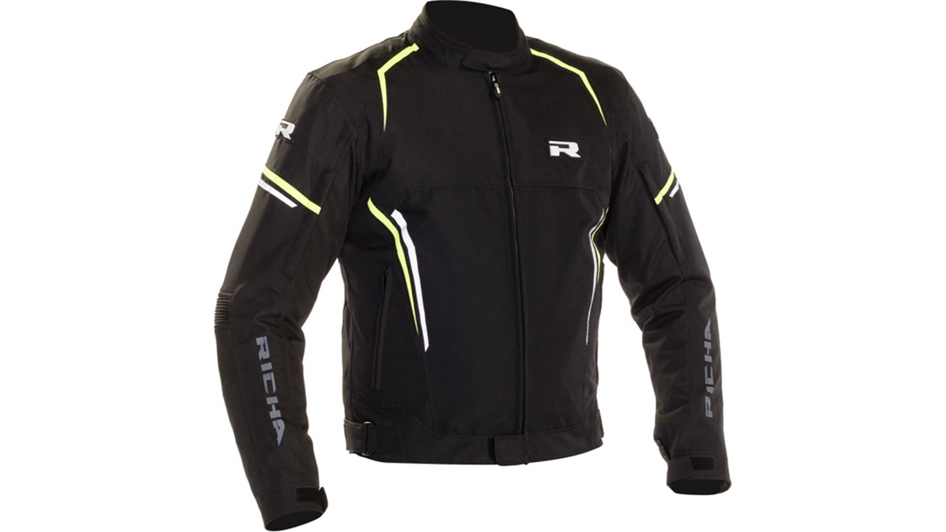 RICHA GOTHAM 2 Moto bunda fluo žlutá/černá černá/žlutá 2XL