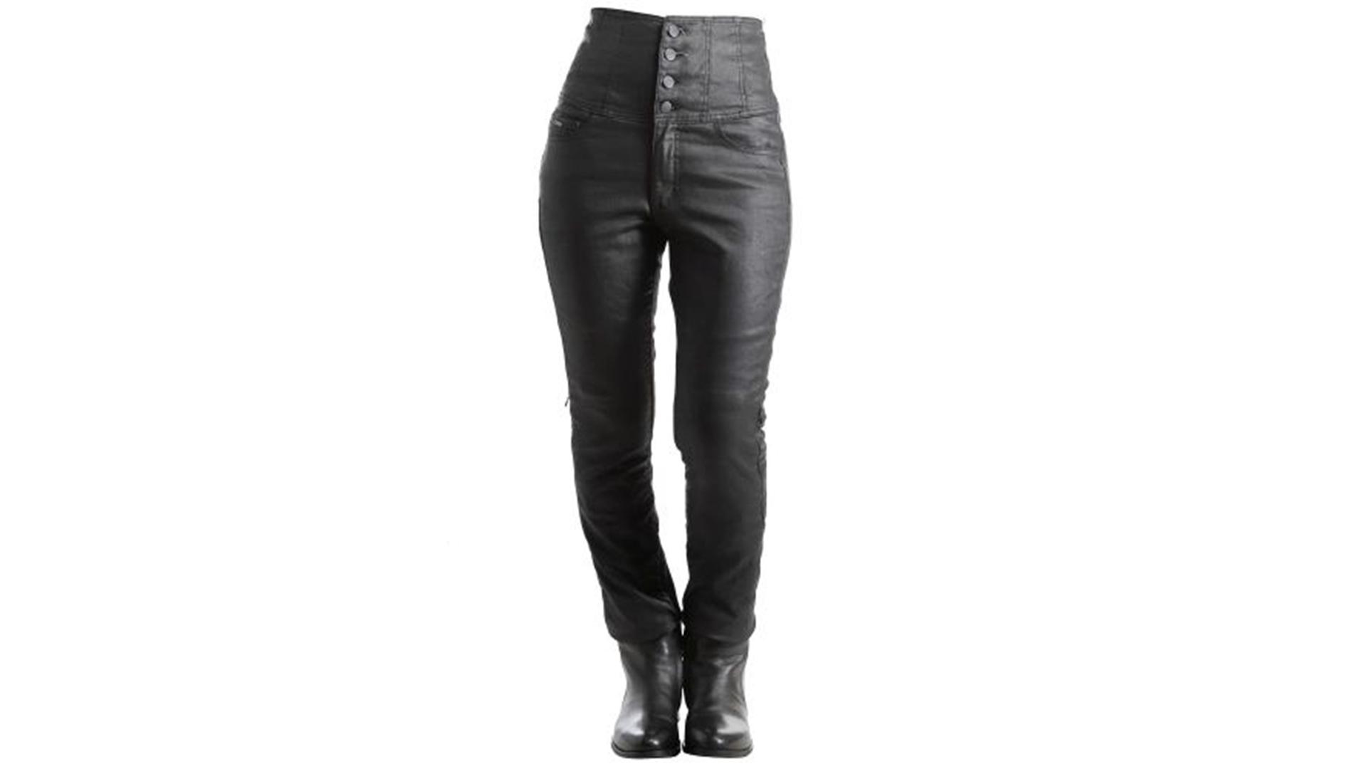 OVERLAP EVY NIGHT JEANS Dámské kevlarové moto kalhoty černá 27