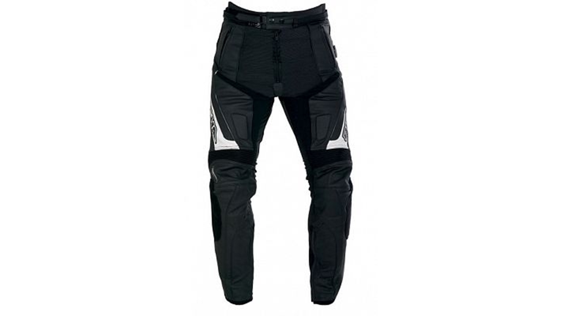 RICHA VIPER TROUSERS Dámské moto kalhoty černá/bílá 36