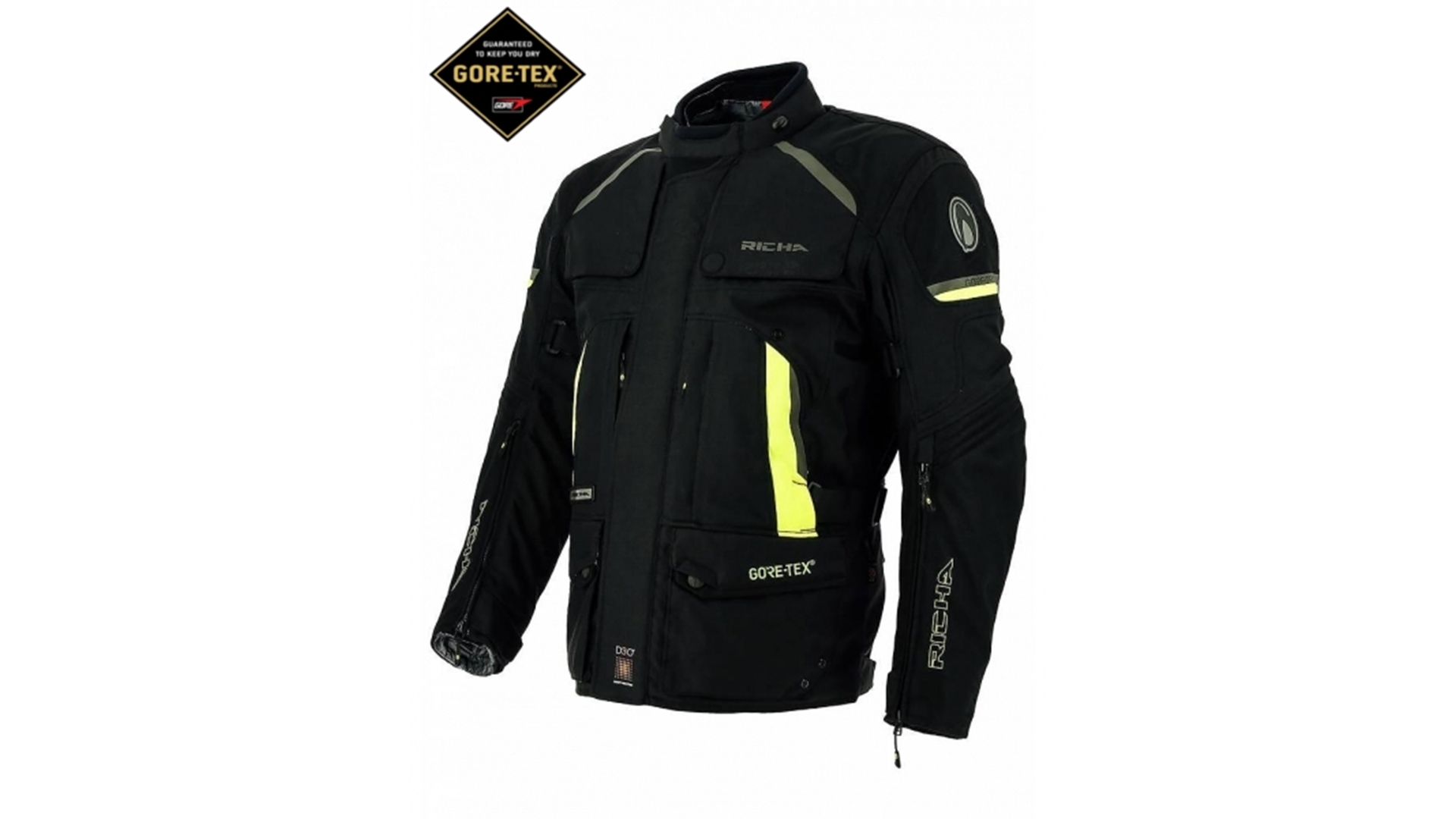 RICHA ATACAMA GORE-TEX Moto bunda žlutá L