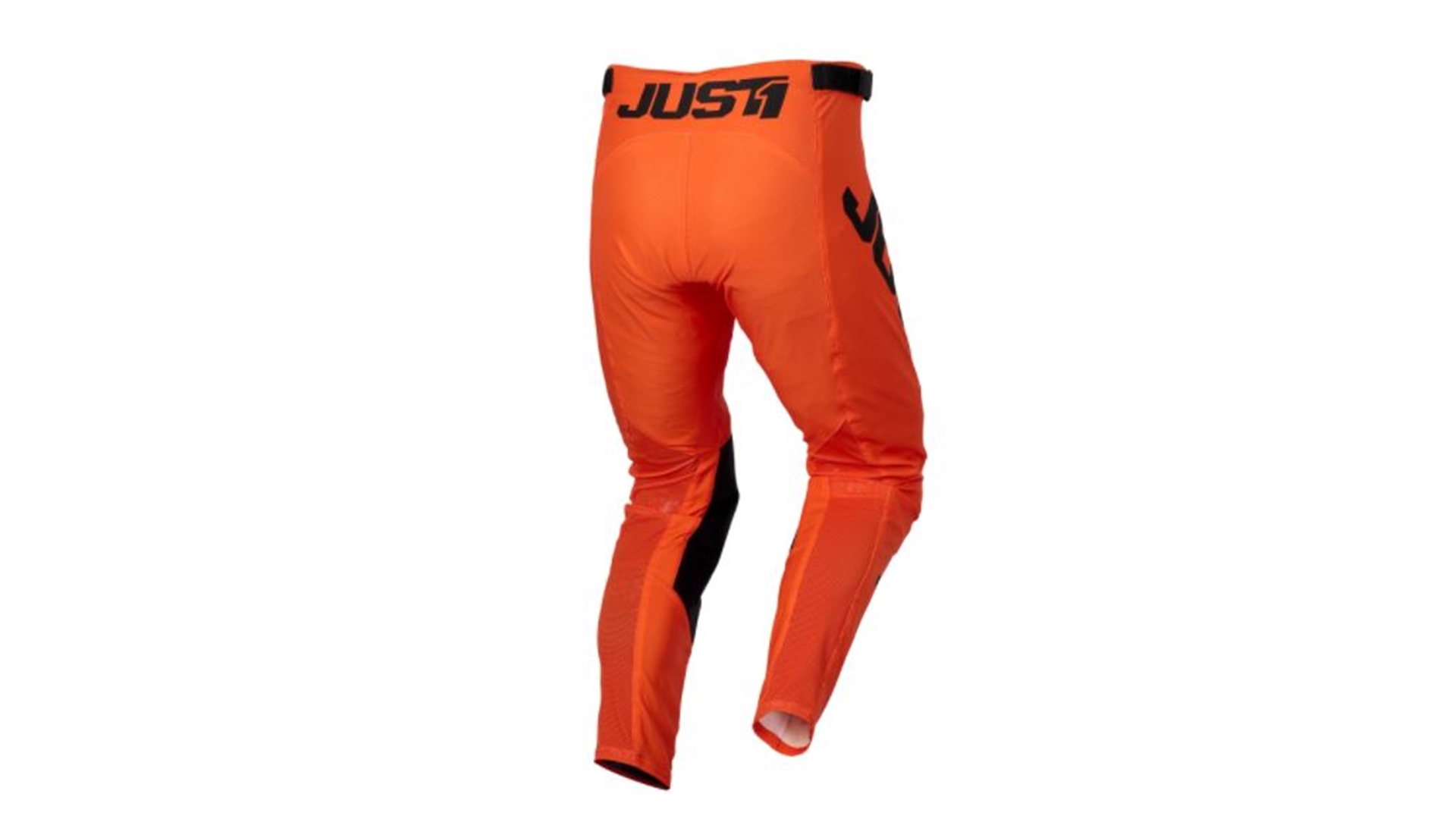 JUST1 J-ESSENTIAL dětské moto kalhoty oranžová 26