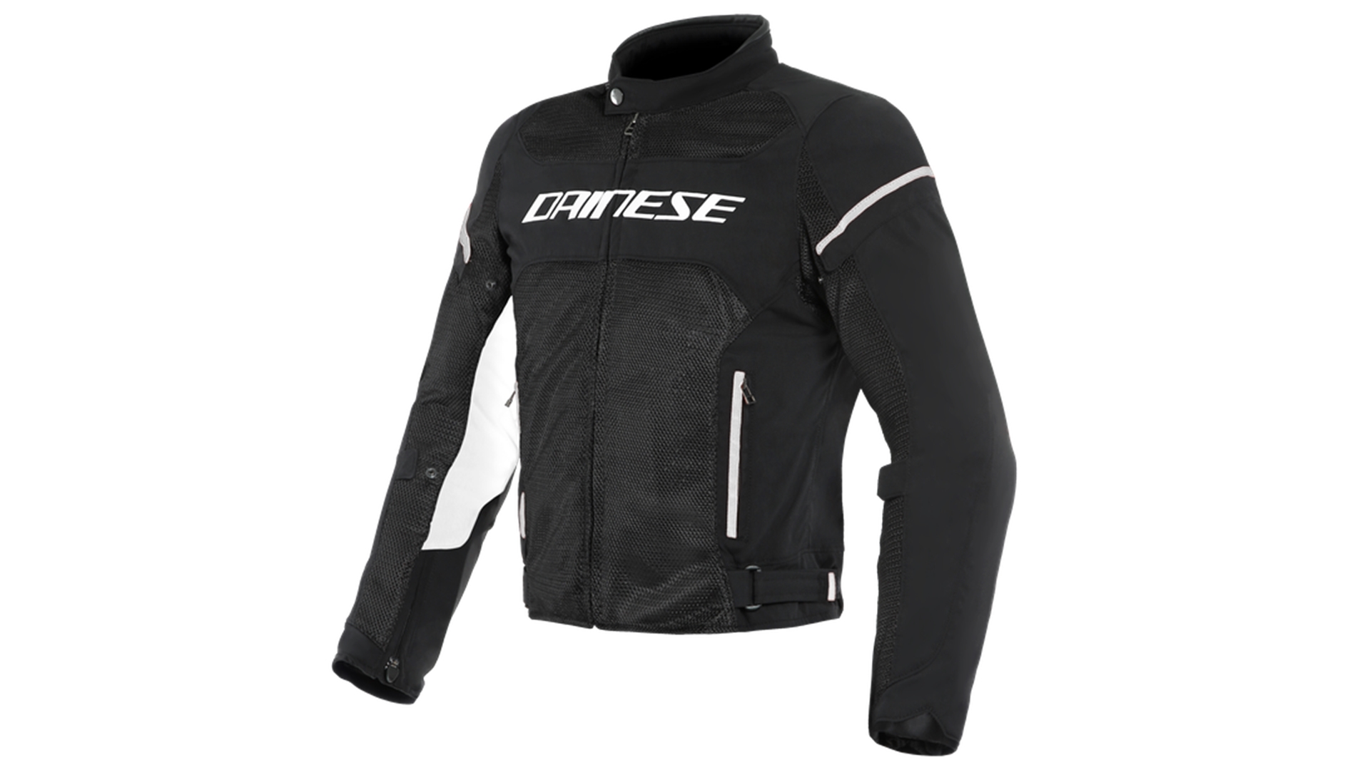 DAINESE AIR FRAME D1 TEX moto bunda černá/bílá černá/bílá 50