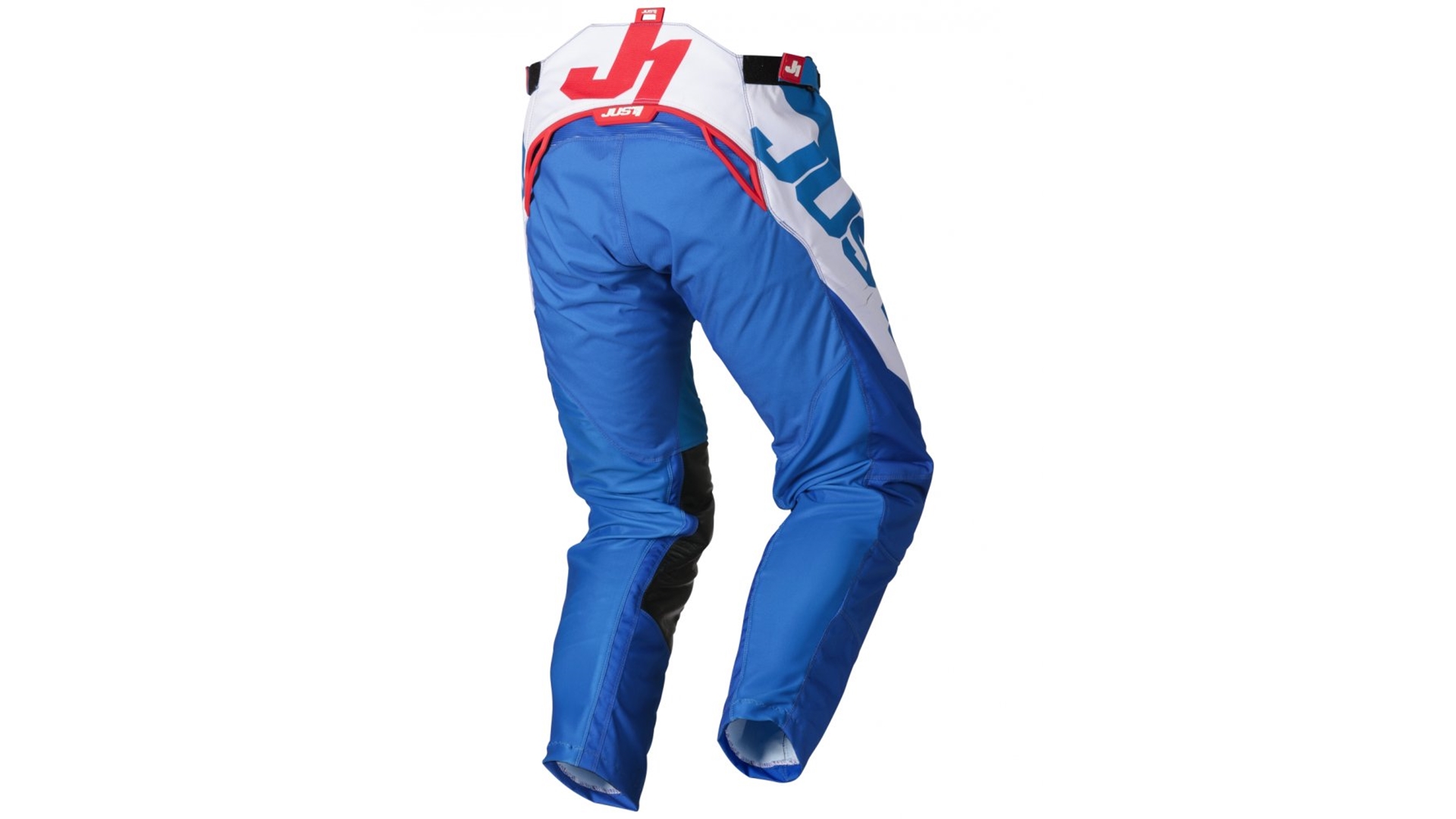 JUST1 J-FORCE VERTIGO moto kalhoty modrá/bílá/červená 40