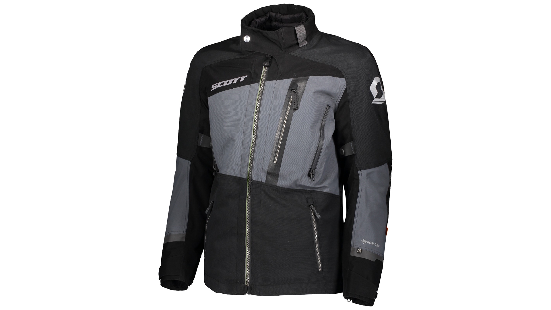 SCOTT jacket PRIORITY GTX moto bunda černá/šedá S