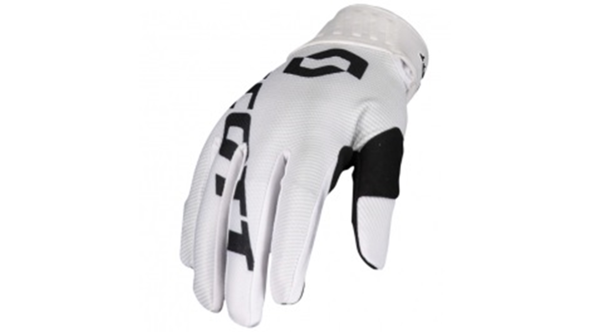 SCOTT 450 FURY rukavice černá/bílá XL