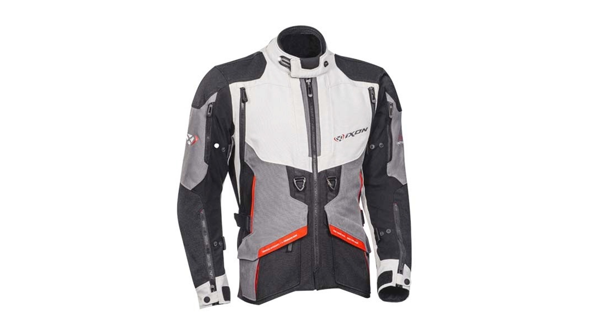 IXON RAGNAR 1047 pánská moto bunda šedá 3XL