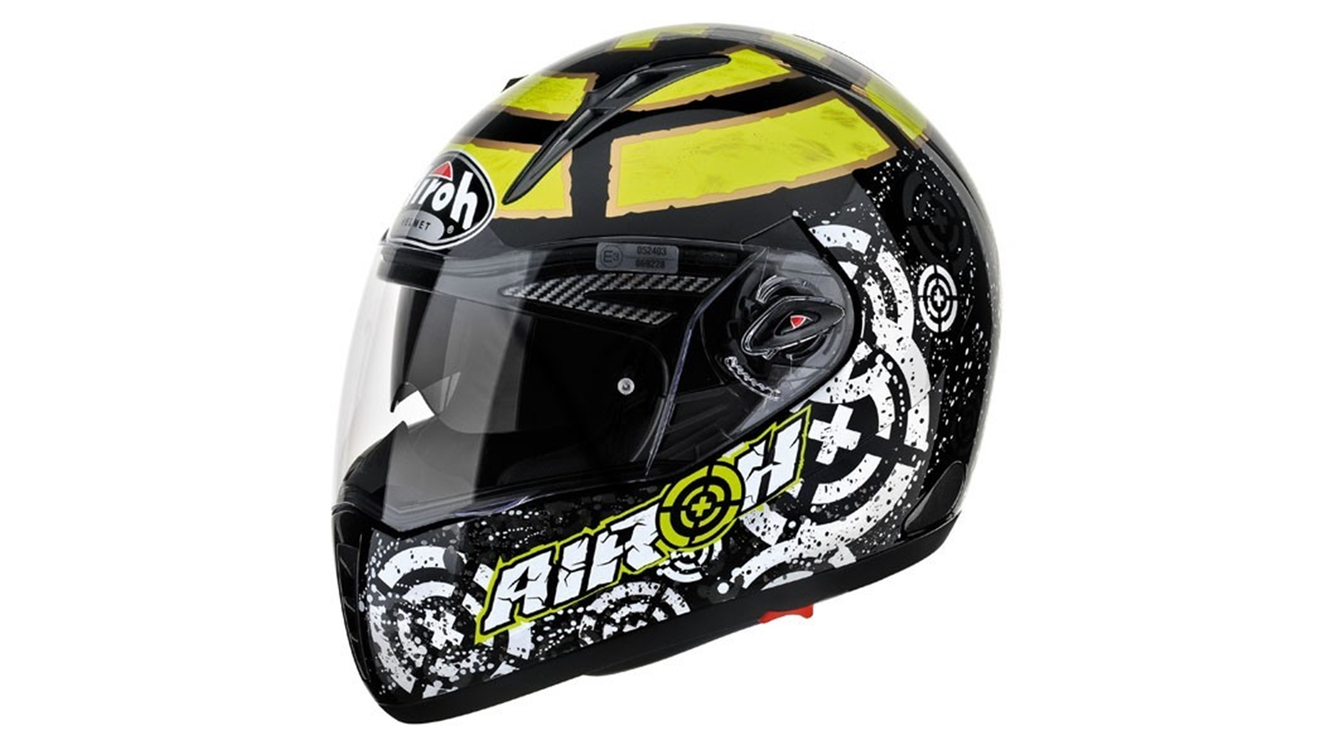 AIROH Pit One Ian PTIA17 helma černá/žlutá černá/žlutá XL