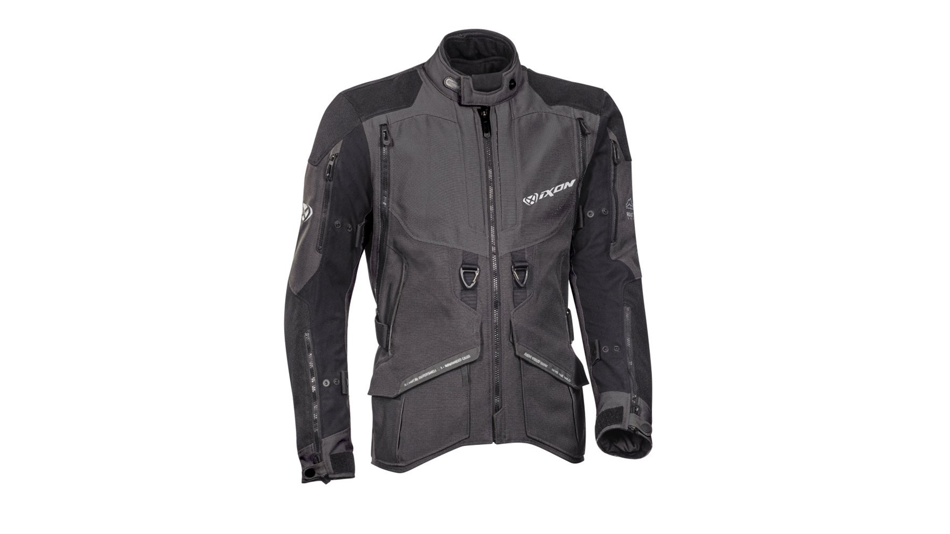 IXON RAGNAR 1103 pánská moto bunda černá/šedá 3XL