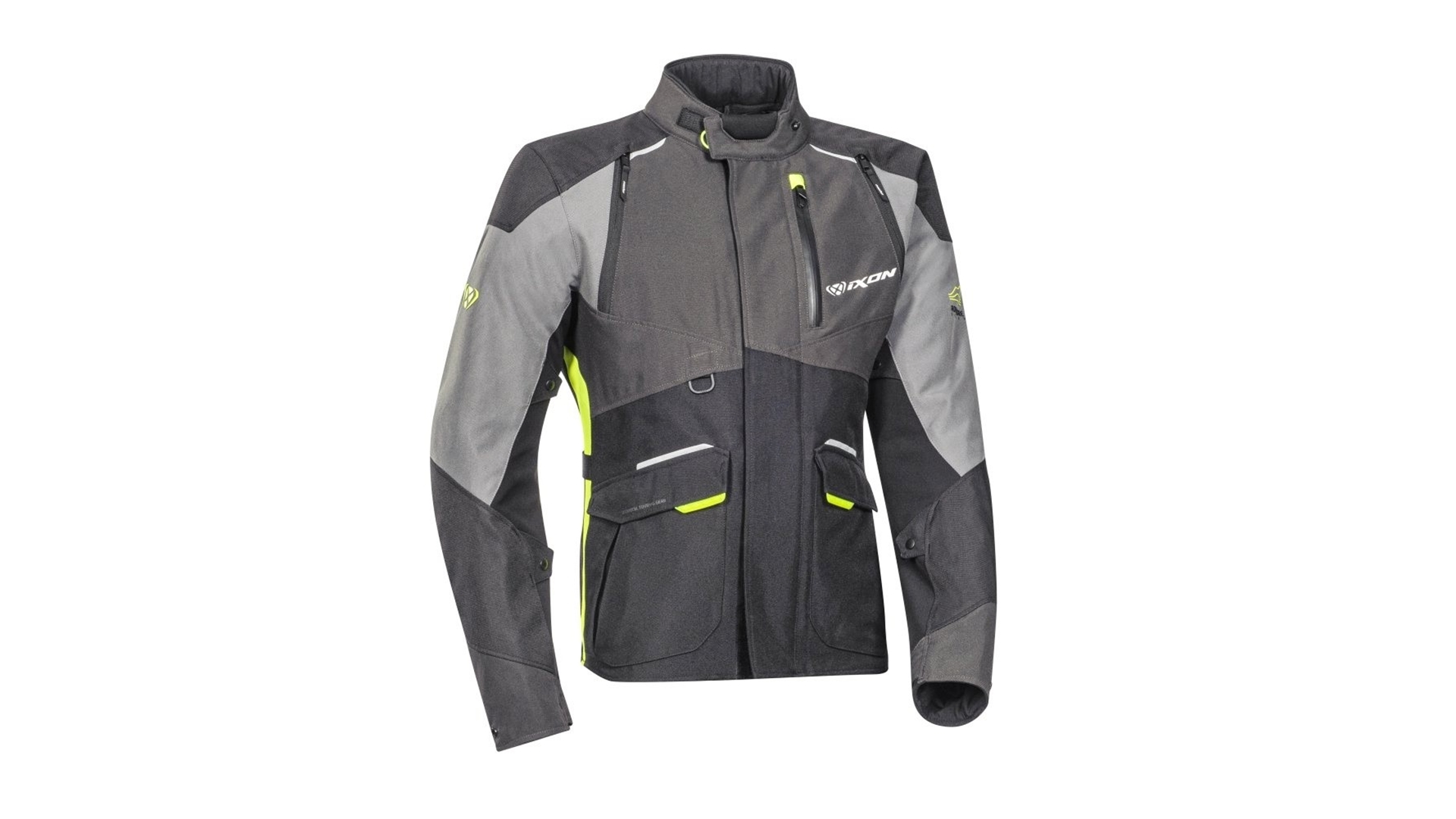 IXON BALDER 1086 pánská moto bunda šedá 4XL