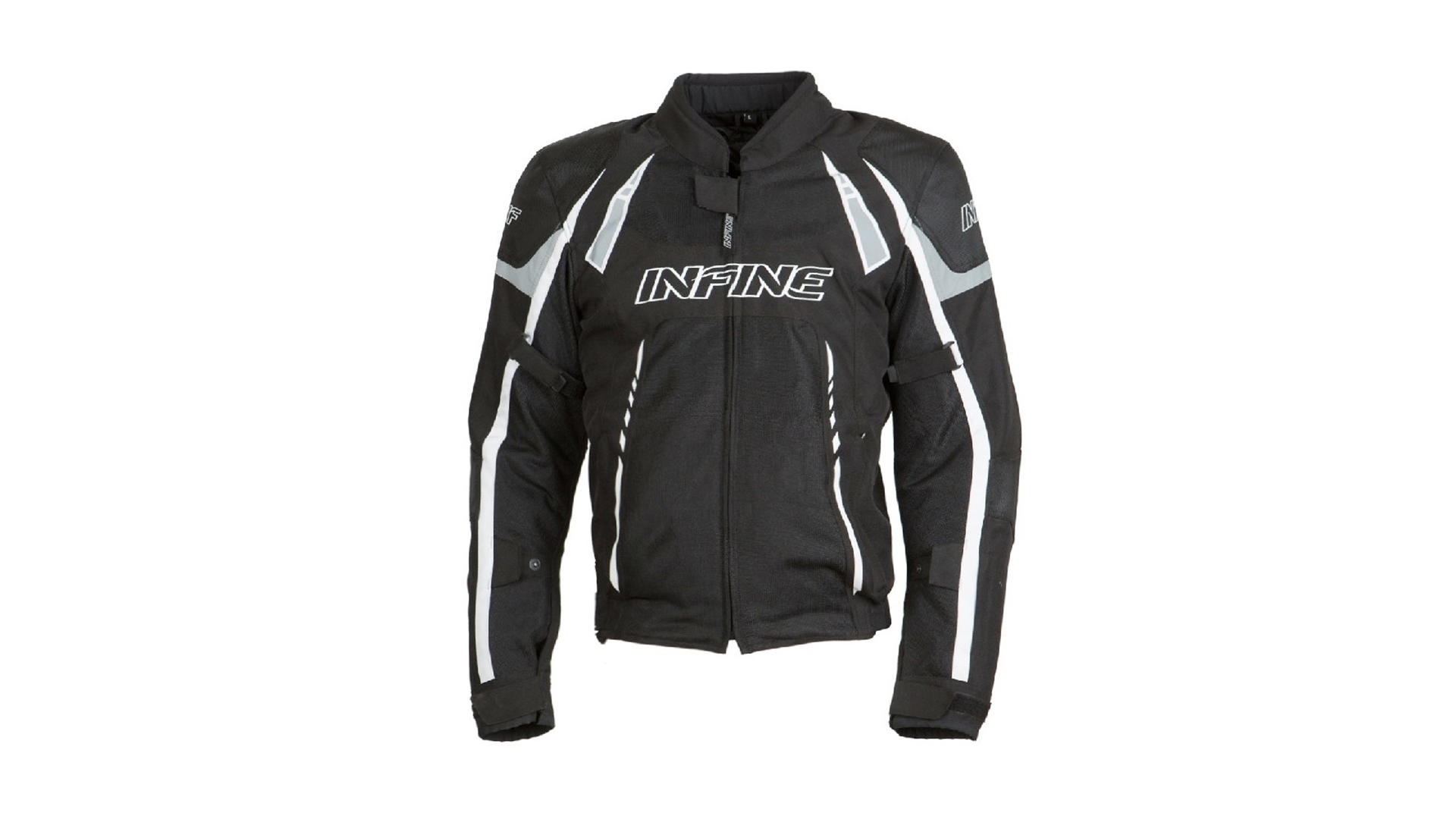 INFINE CROSS AIR textilní moto bunda černá/šedá 4Xl