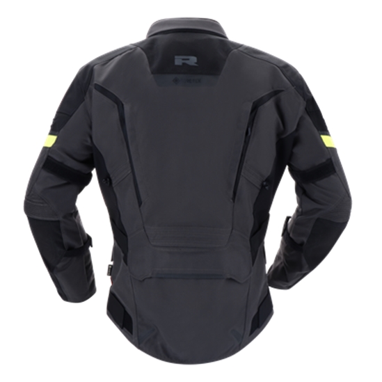 RICHA CYCLONE 2 GORE-TEX moto bunda šedá/fluo žlutá