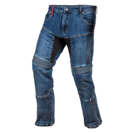 AYRTON jeansy 505, riflové kalhoty na moto, modré