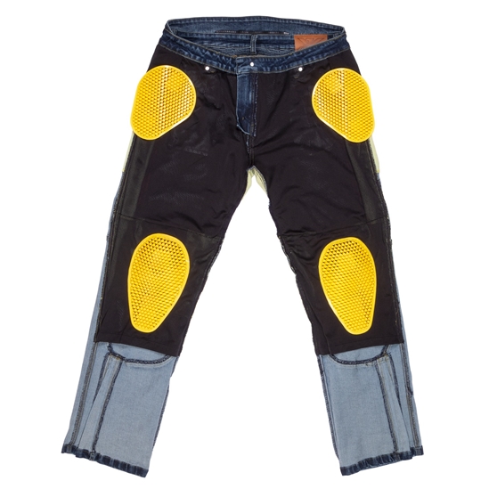 AYRTON jeansy 505, riflové kalhoty na moto, modré