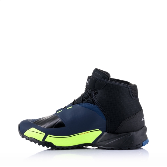 ALPINESTARS CR-X DRYSTAR boty (modrá/žlutá fluo/černá)