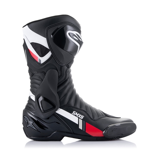 ALPINESTARS S-MX 6 boty (černá/bílá/šedá/červená)