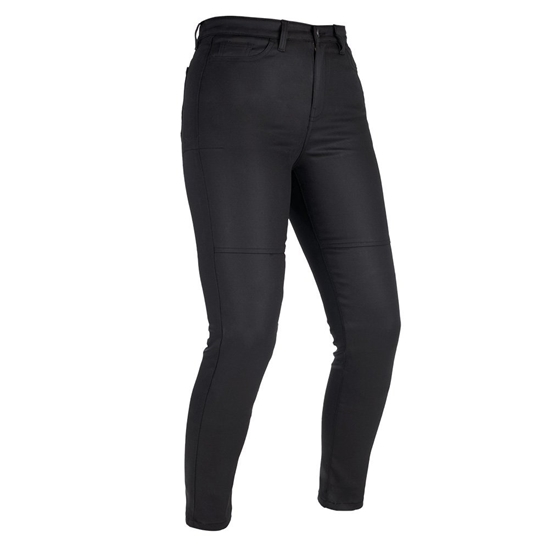 OXFORD ORIGINAL APPROVED WAXED JEGGINGS AA ZKRÁCENÉ kalhoty dámské černá