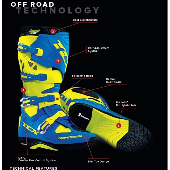 TCX COMP EVO 2 MICHELIN® Moto boty