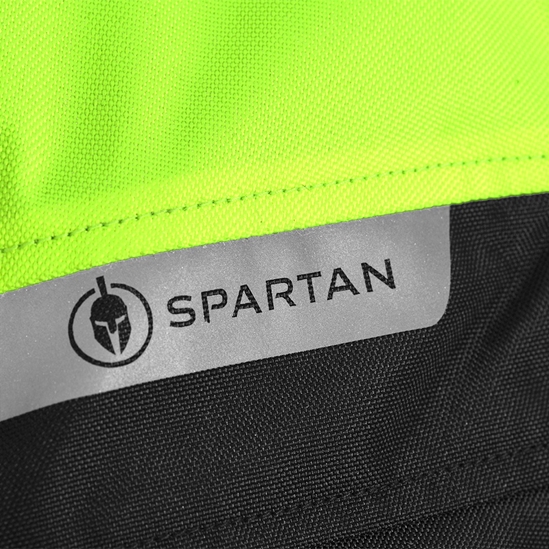 OXFORD SPARTAN LONG WP bunda černá/žlutá fluo