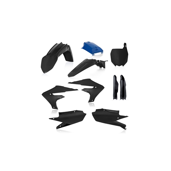 ACERBIS plastový full kit YZF250 19/23,YZF450 18/22,YZ250FX/450FX černá/modrá