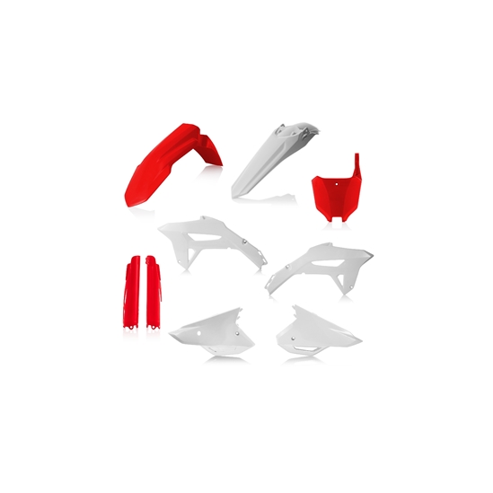 ACERBIS plastový full kit CRF250R 22- ,CRF 450R 21- červená/bílá