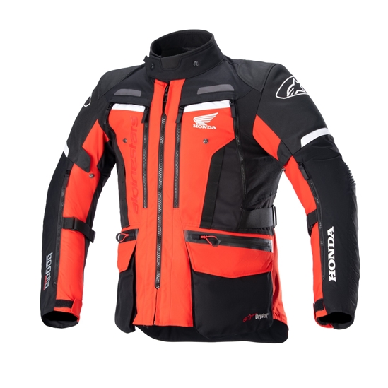 ALPINESTARS bunda BOGOTA PRO DRYSTAR HONDA kolekce (červená fluo/černá)