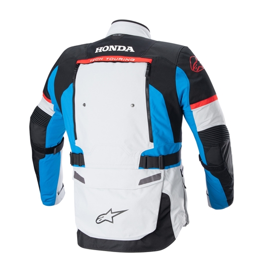 ALPINESTARS bunda BOGOTA PRO DRYSTAR HONDA kolekce (světle šedá/červená fluo/modrá/černá)