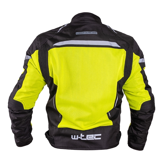 W-TEC Saigair pánská letní moto bunda žluto/černá