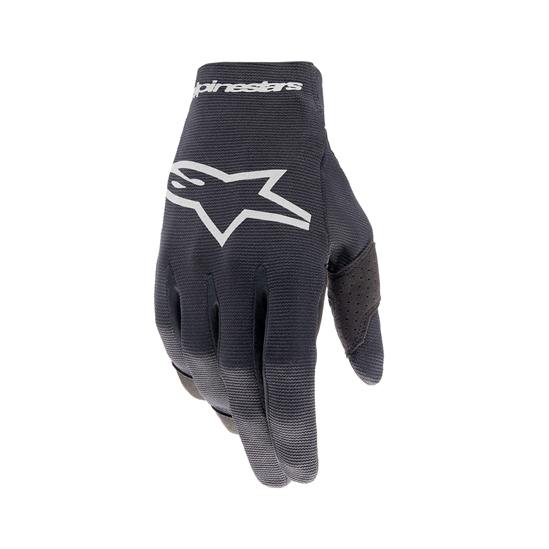 ALPINESTARS RADAR dětské rukavice (černá/stříbrná)