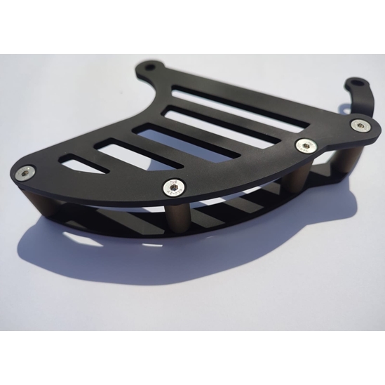 Chránič zadního brzdového kotouče Yamaha YZ/YZF 125-450 99-24, Armor Black Mat Černá