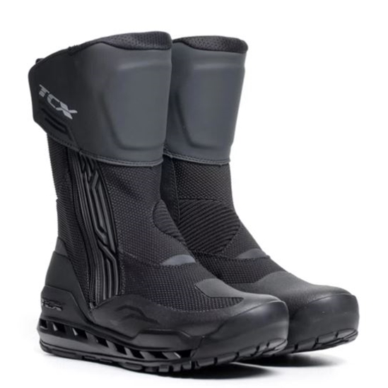 TCX CLIMA 2 SURROUND GORE-TEX moto boty černo tmavě šedé