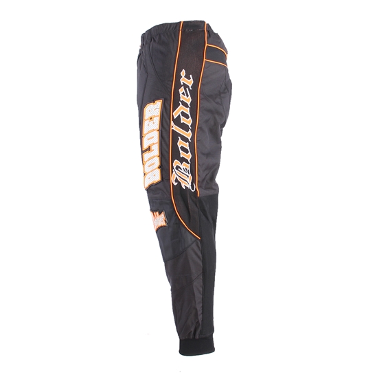 BOLDER 38 Kalhoty Motocross černo - oranžová